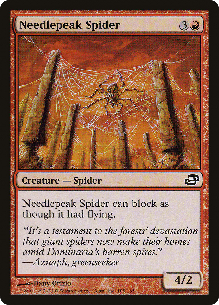 Needlepeak Spider (PLC-105)