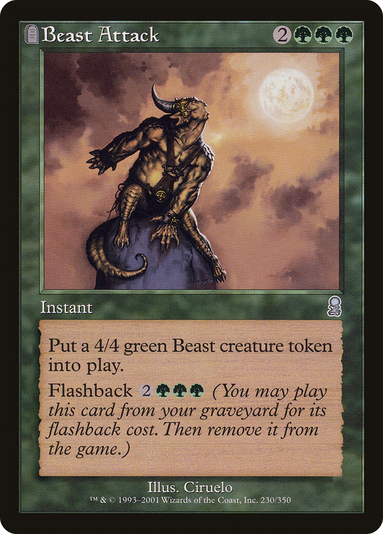 Beast Attack (ODY-230) (Foil)