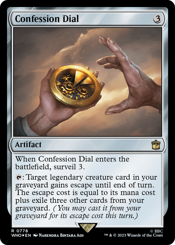 Confession Dial (WHO-778) (Surge Foil)