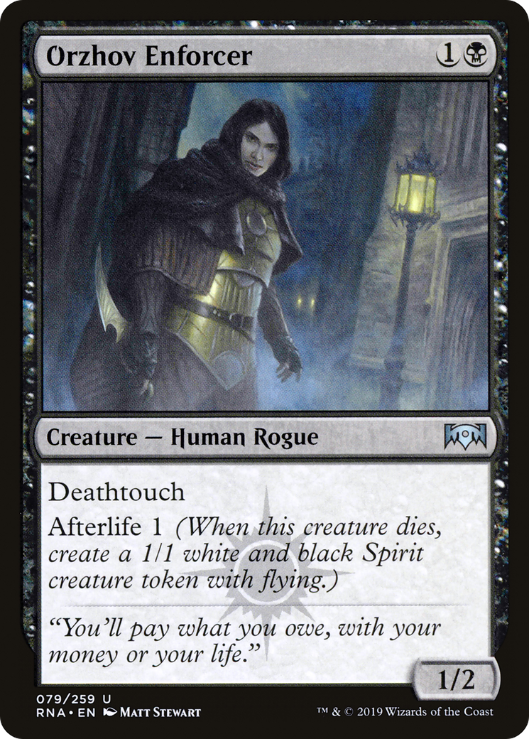 Orzhov Enforcer (RNA-079) (Foil)