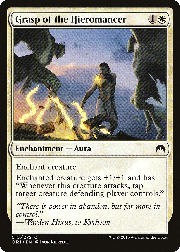 Grasp of the Hieromancer (ORI-015) (Foil)