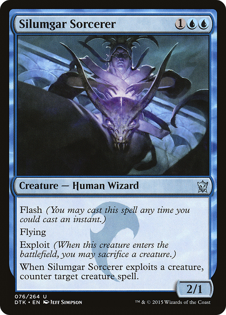 Silumgar Sorcerer (DTK-076) (Foil)