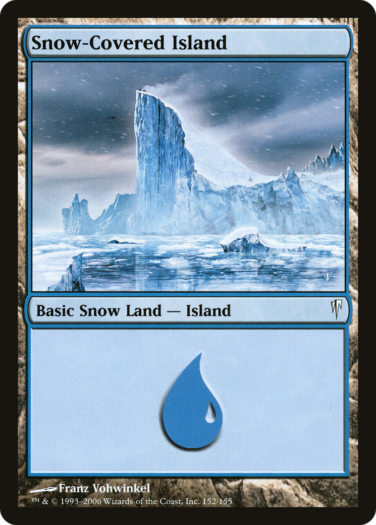 Snow-Covered Island (CSP-152) (Foil)
