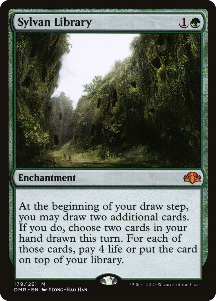 Sylvan Library (DMR-179) (Foil)