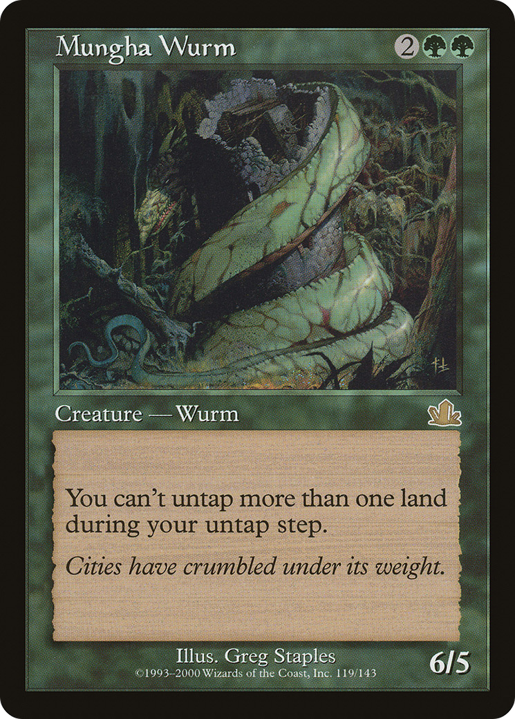 Mungha Wurm (PCY-119)