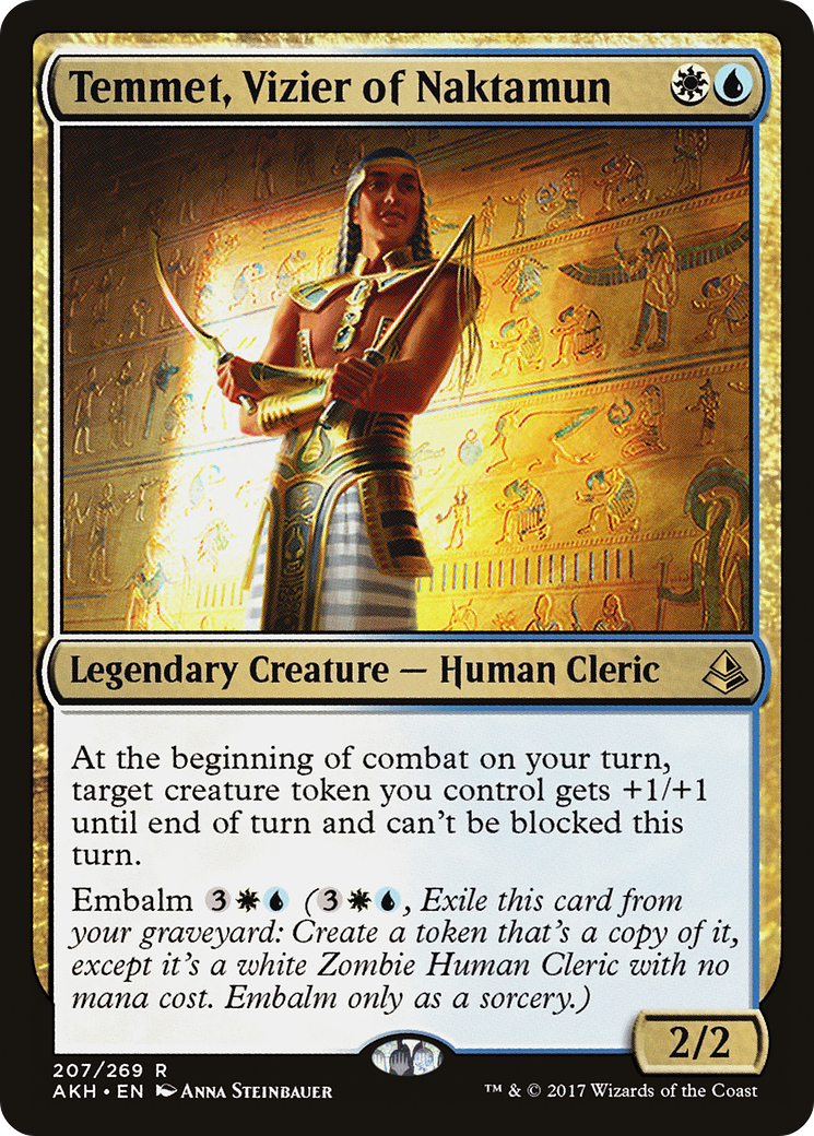 Temmet, Vizier of Naktamun (AKH-207)