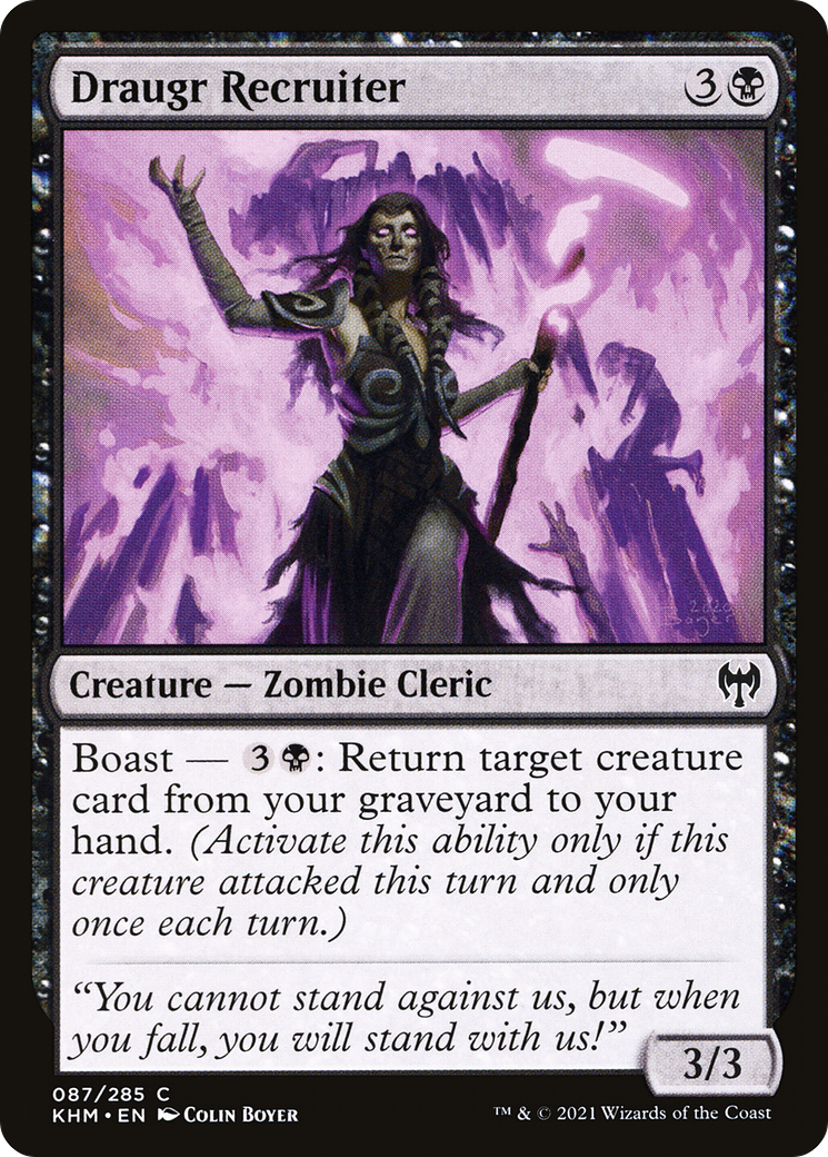 Draugr Recruiter (KHM-087) (Foil)