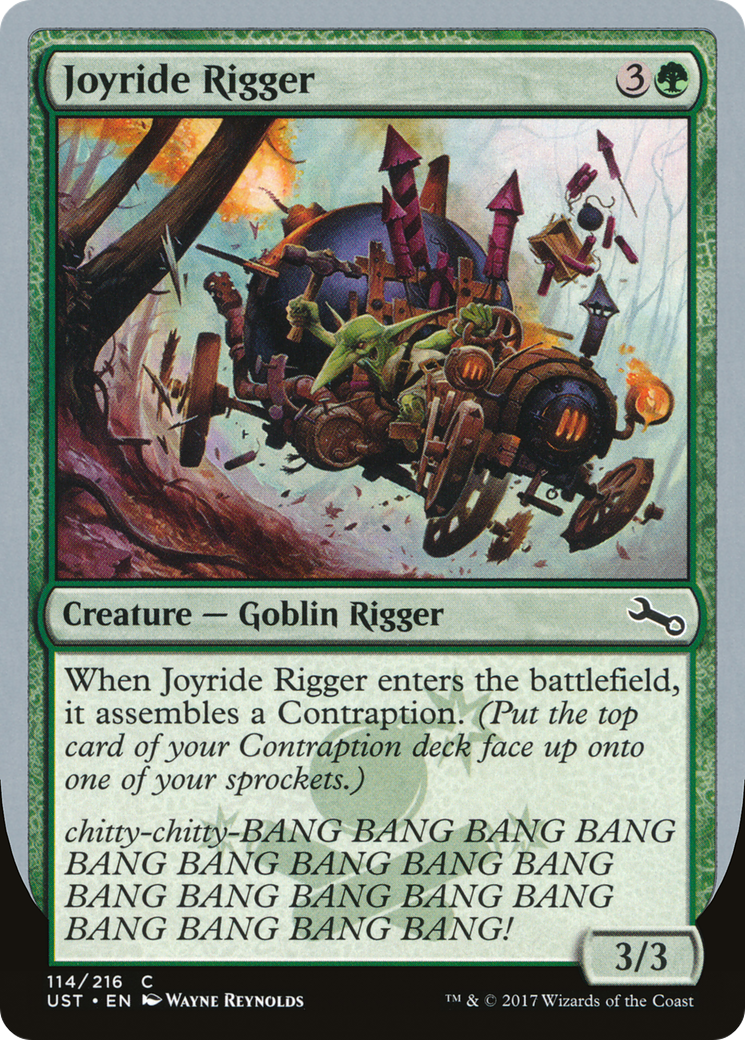 Joyride Rigger (UST-114) (Foil)