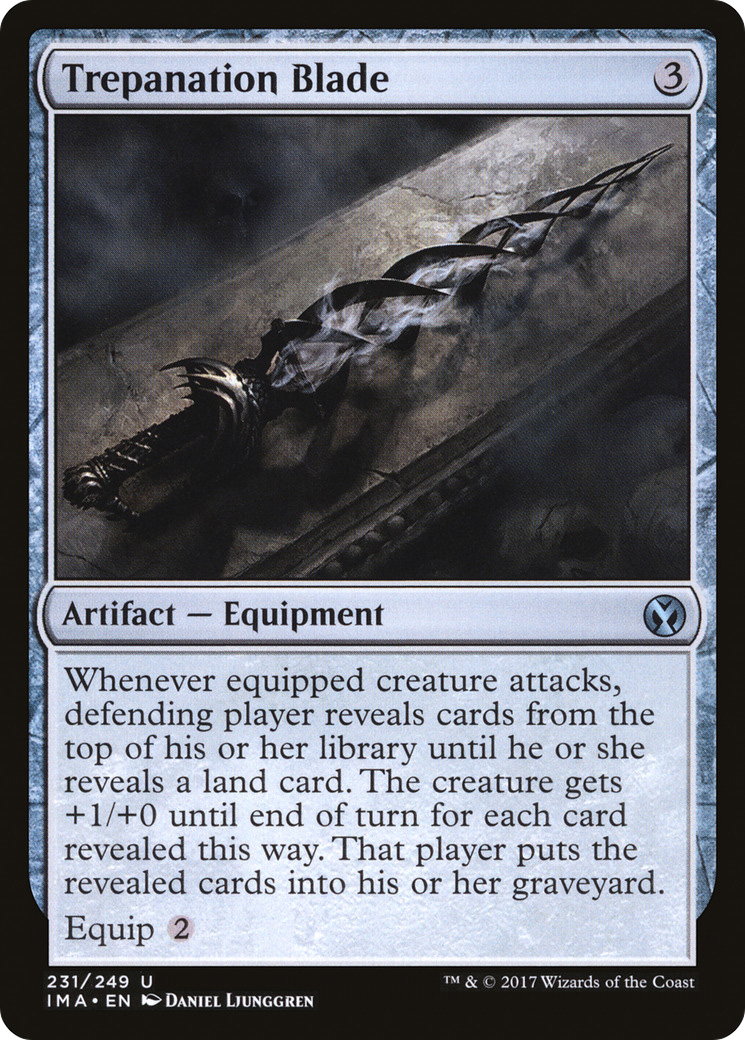 Trepanation Blade (IMA-231) (Foil)