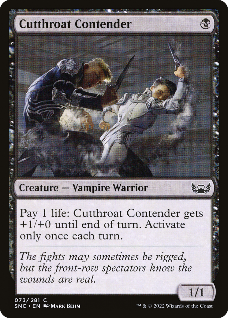 Cutthroat Contender (SNC-073) (Foil)