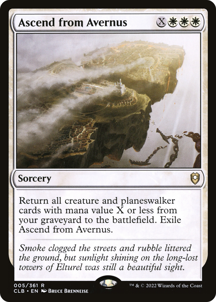 Ascend from Avernus (CLB-005) (Foil)