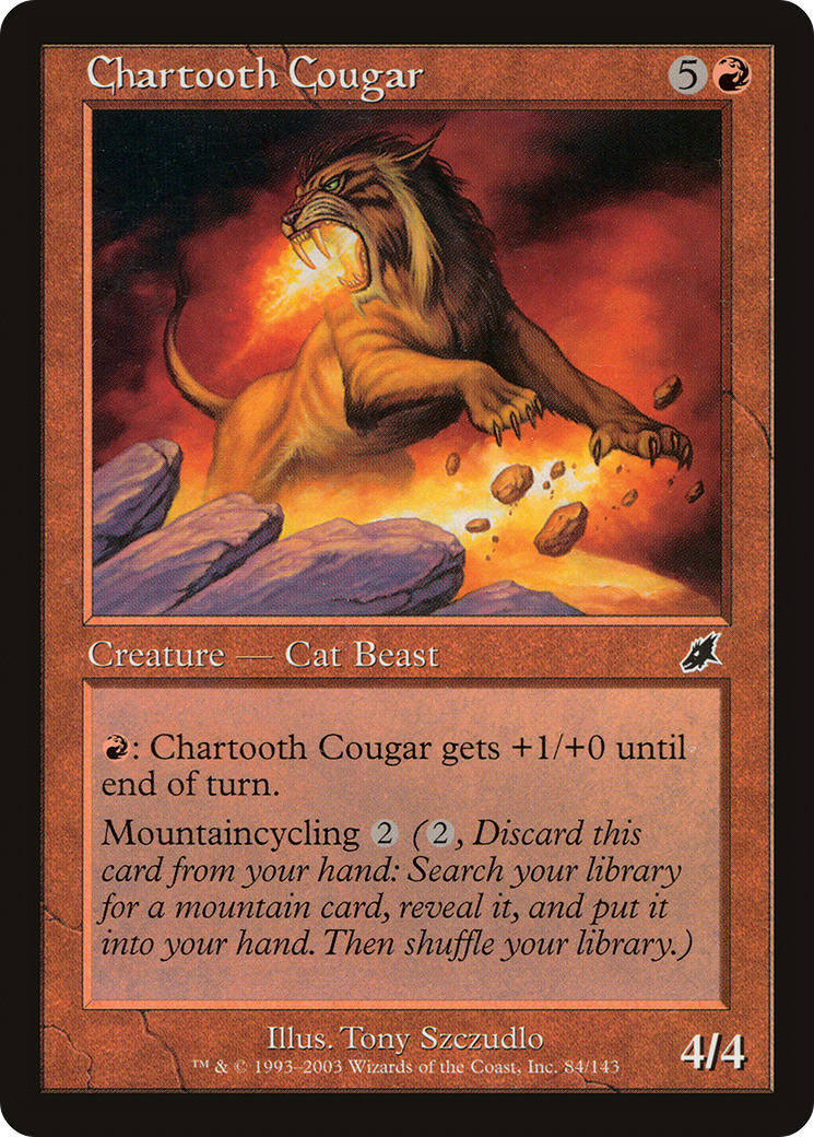 Chartooth Cougar (SCG-084) (Foil)