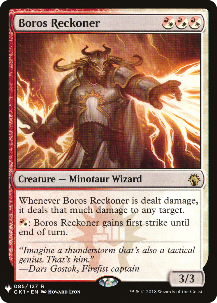 Boros Reckoner (LIST-GK1-85)