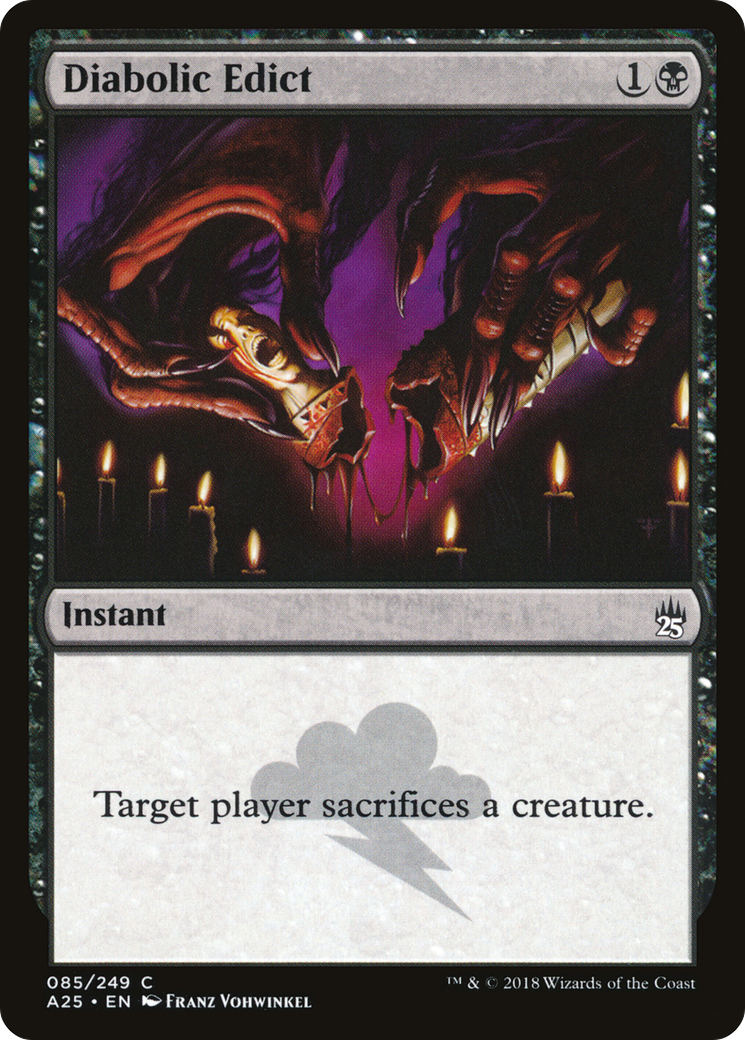 Diabolic Edict (A25-085) (Foil)