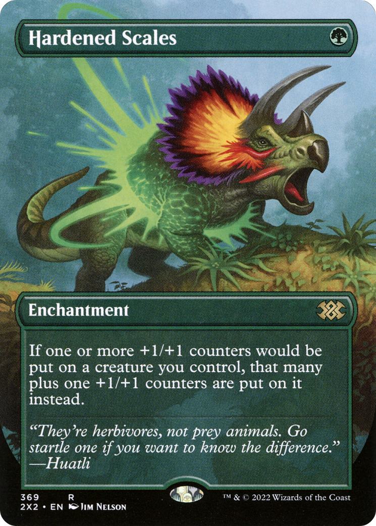 Hardened Scales (2X2-369) (Borderless) (Foil)