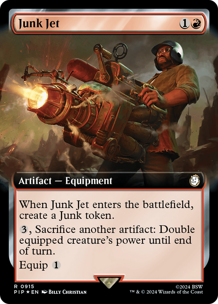 Junk Jet (PIP-915) (Extended Art) (Surge Foil)