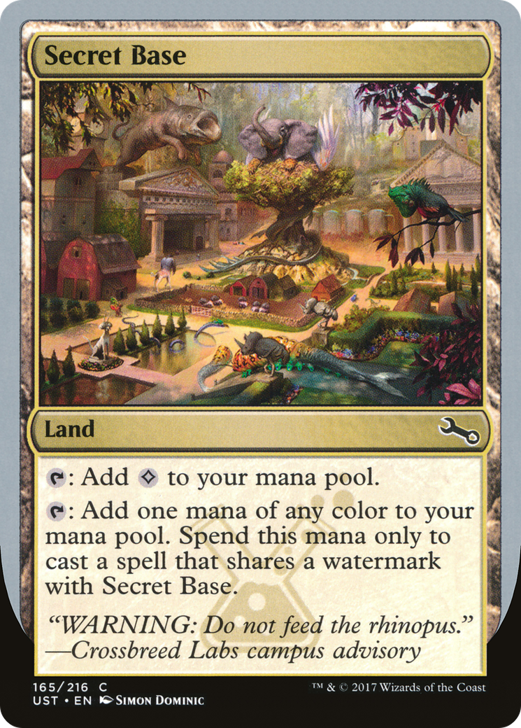 Secret Base (UST-165E)