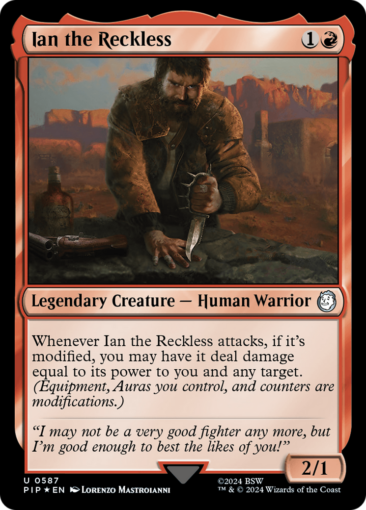 Ian the Reckless (PIP-587) (Surge Foil)