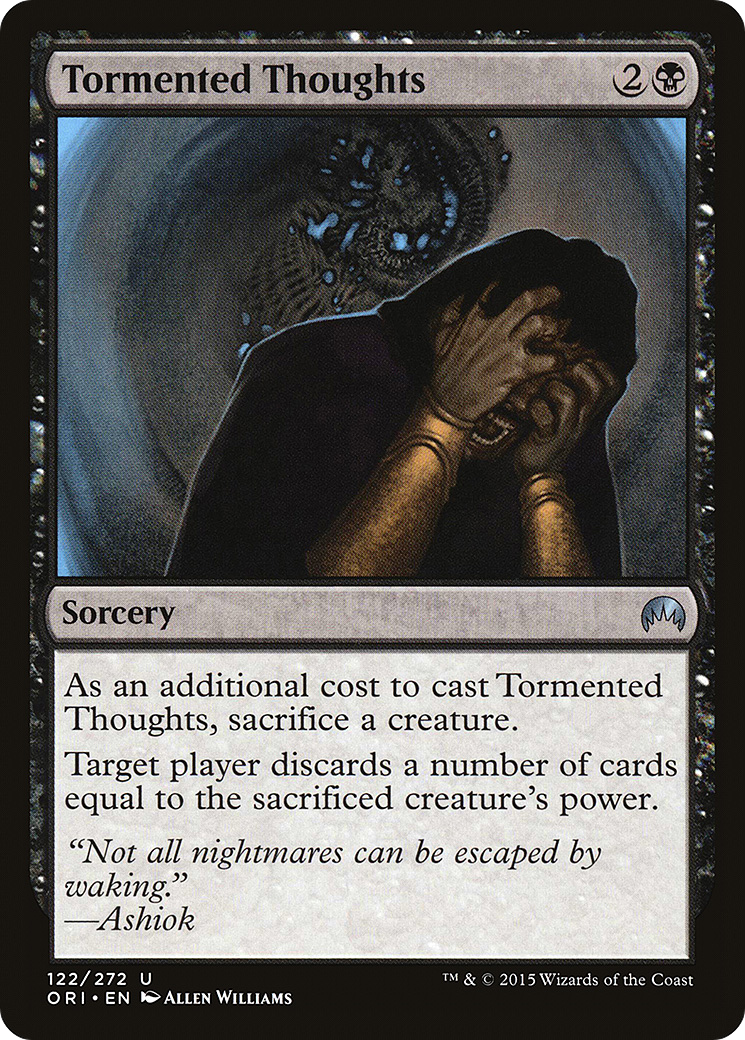 Tormented Thoughts (ORI-122) (Foil)