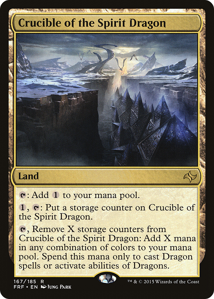 Crucible of the Spirit Dragon (FRF-167) (Foil)