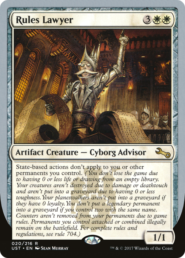 Rules Lawyer (UST-020) (Foil)