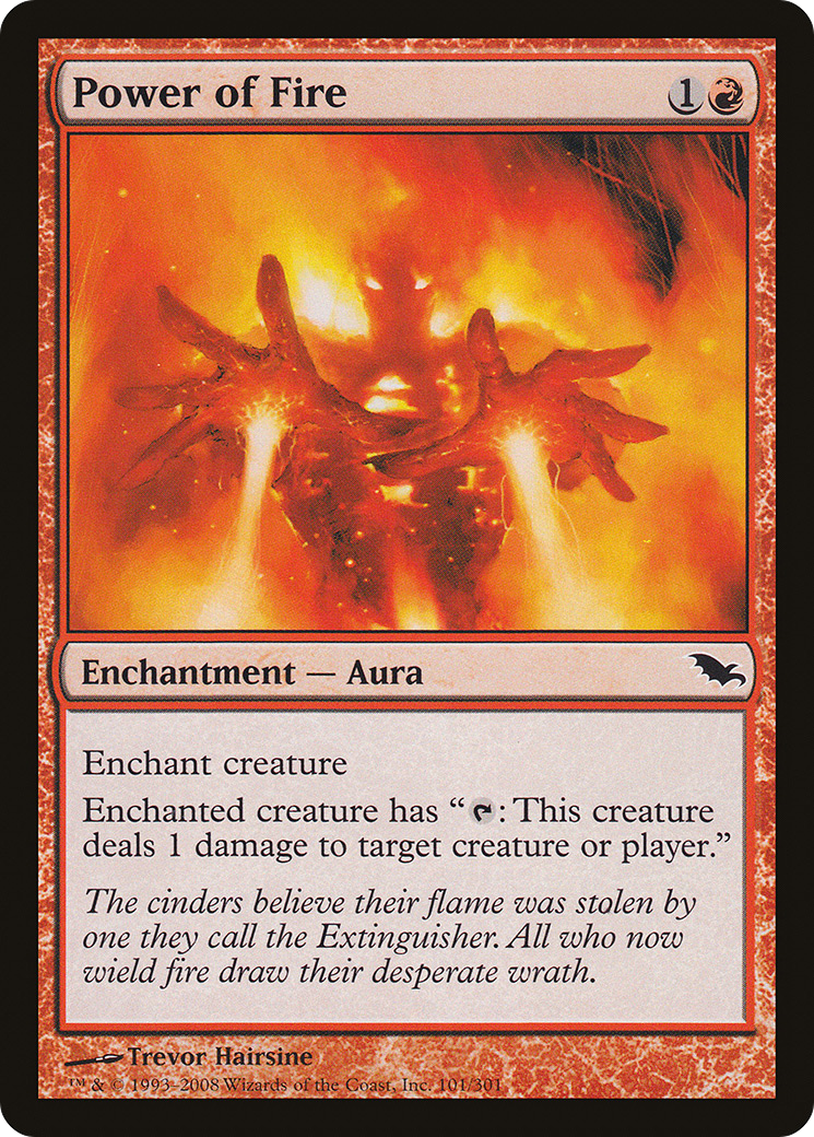 Power of Fire (SHM-101) (Foil)