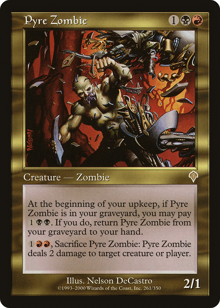 Pyre Zombie (INV-261) (Foil)