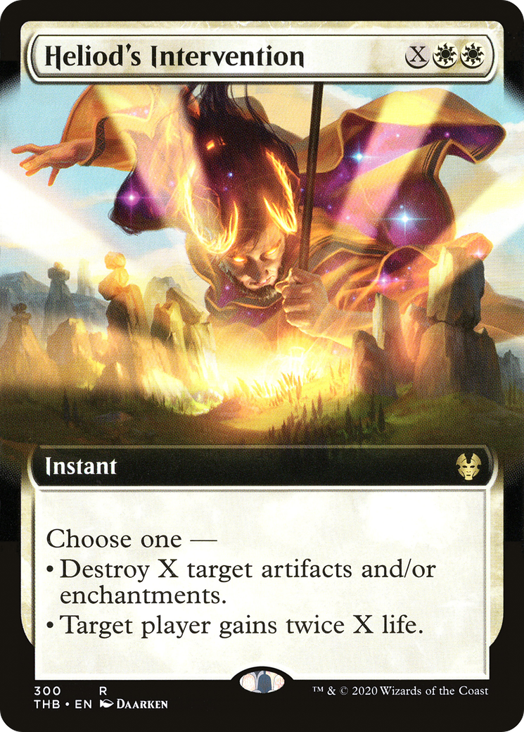 Heliod's Intervention (THB-300) (Extended Art) (Foil)
