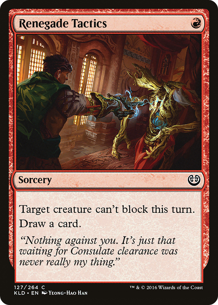 Renegade Tactics (KLD-127) (Foil)