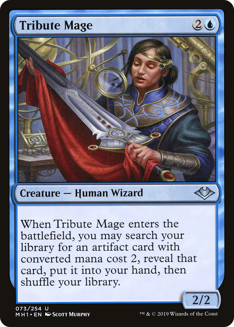 Tribute Mage (MH1-073) (Foil)