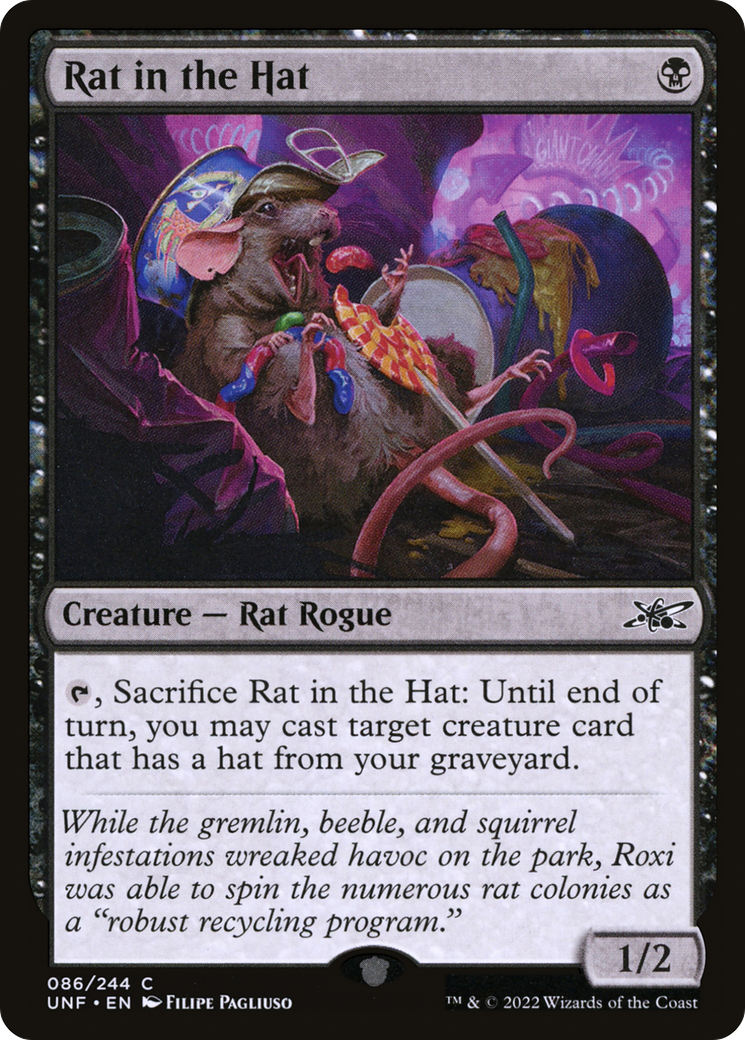 Rat in the Hat (UNF-086) (Foil)