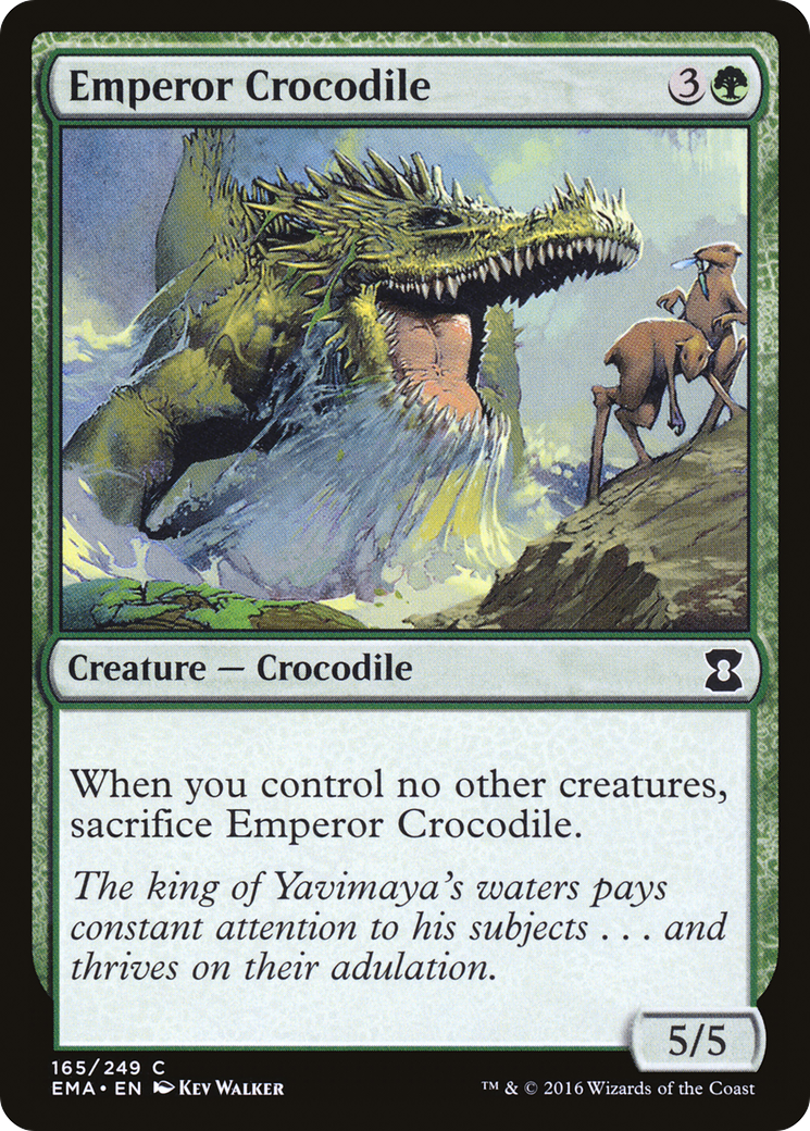 Emperor Crocodile (EMA-165) (Foil)