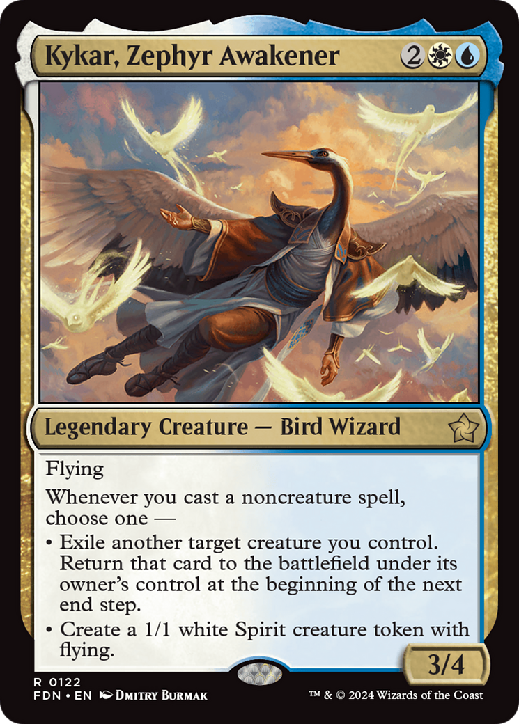 Kykar, Zephyr Awakener (FDN-122) (Foil)