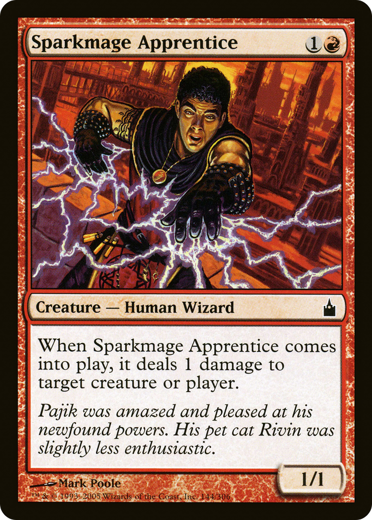 Sparkmage Apprentice (RAV-144) (Foil)