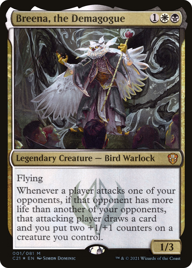 Breena, the Demagogue (C21-001) (Foil)
