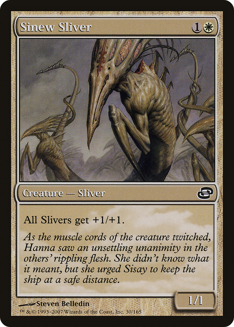 Sinew Sliver (PLC-030) (Foil)
