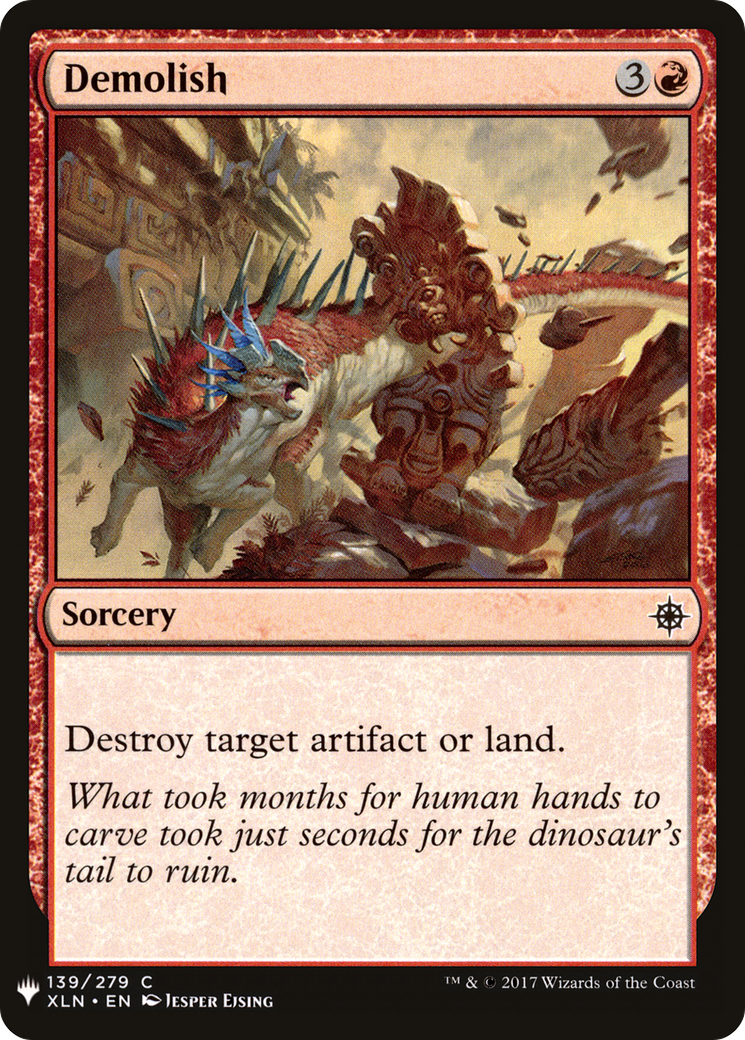 Demolish (LIST-XLN-139)