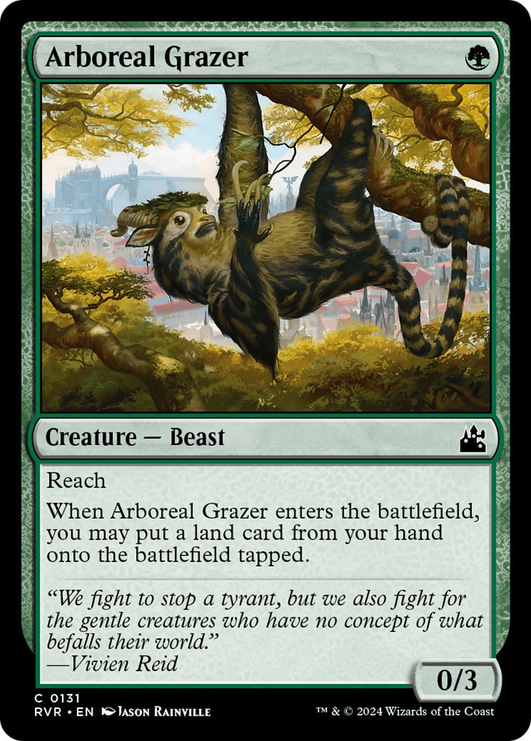 Arboreal Grazer (RVR-131) (Foil)