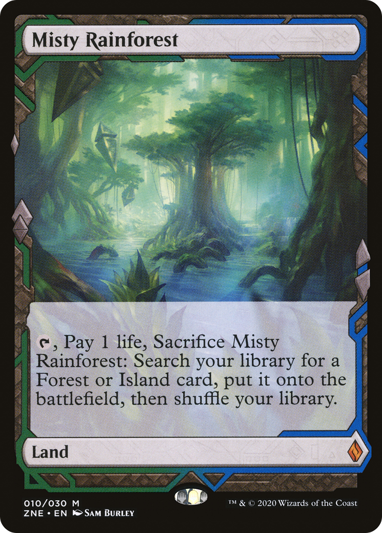 Misty Rainforest (ZNE-010) (Foil)