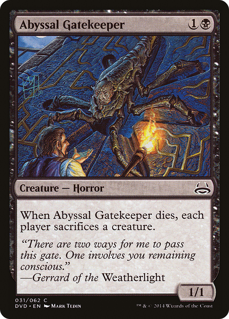 Abyssal Gatekeeper (DD3-031)