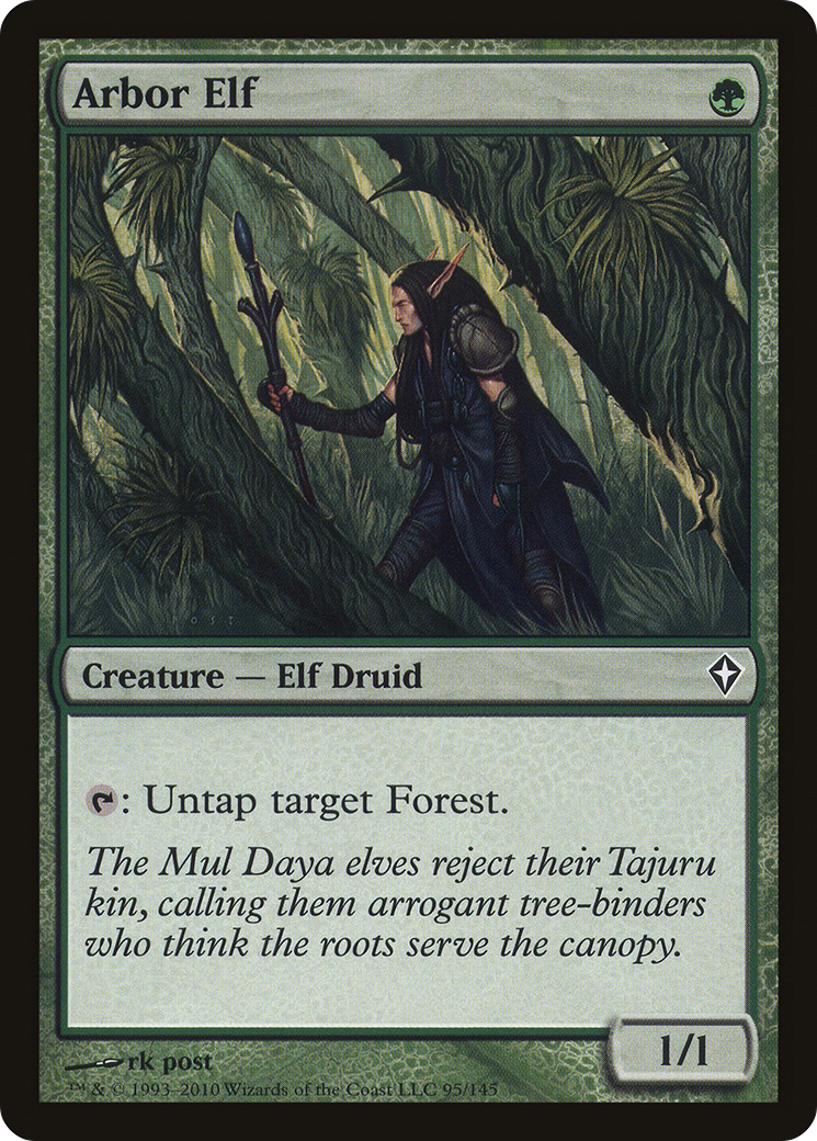 Arbor Elf (WWK-095) (Foil)