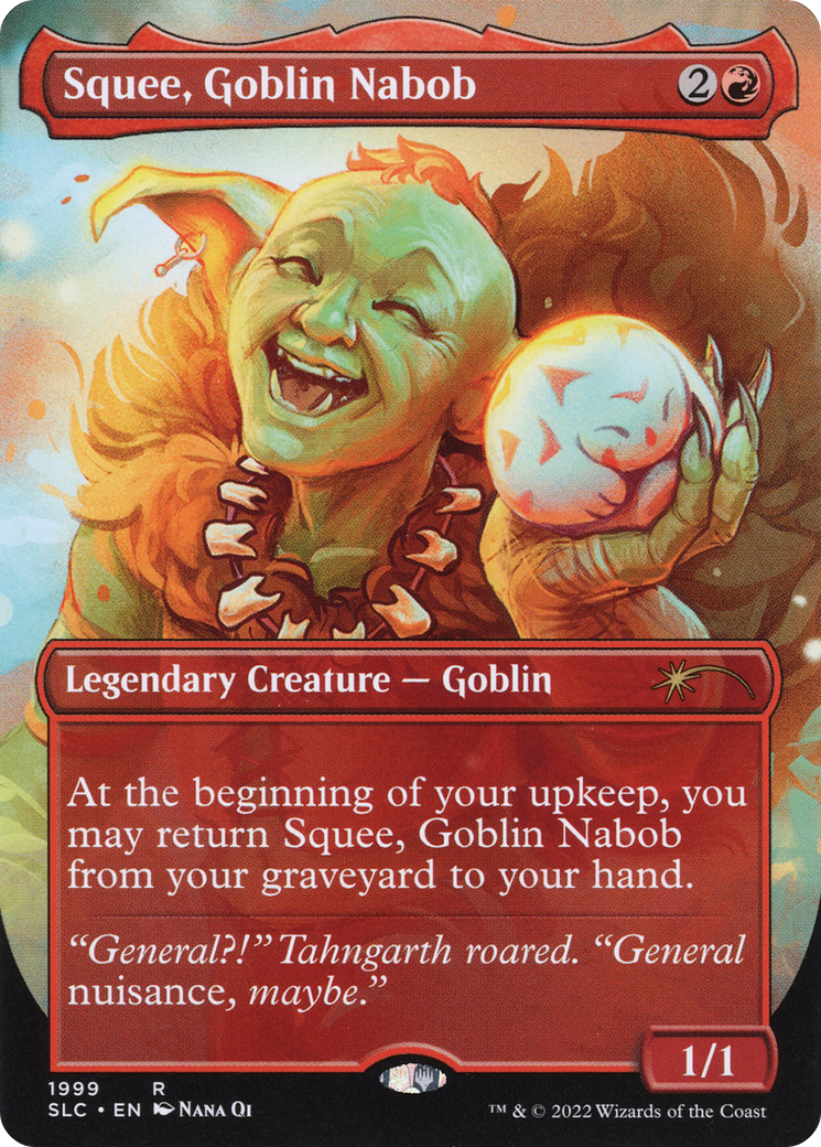 Squee, Goblin Nabob (SLC-1999) (Borderless) (Foil)
