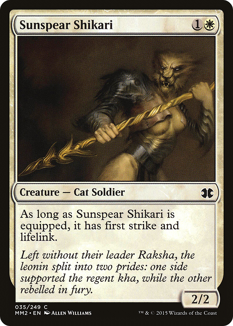 Sunspear Shikari (MM2-035) (Foil)
