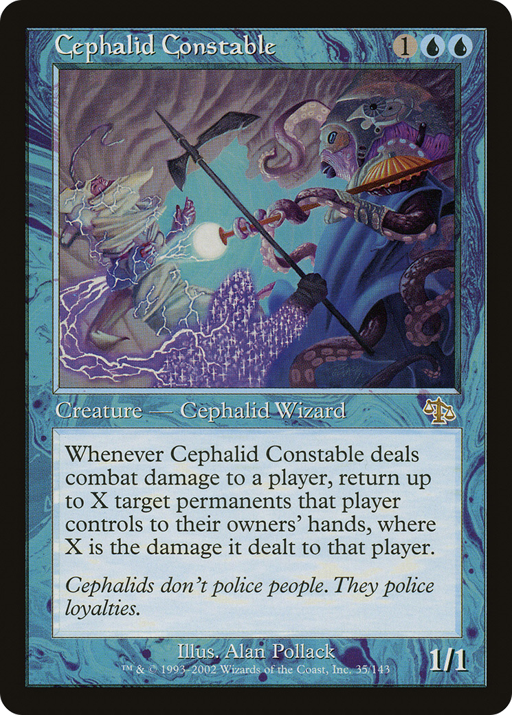 Cephalid Constable (JUD-035) (Foil)