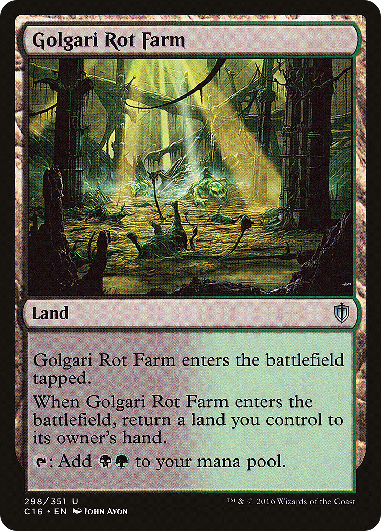 Golgari Rot Farm (C16-298)