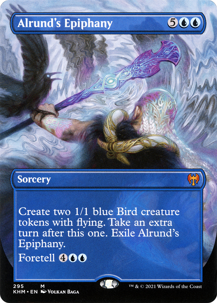 Alrund's Epiphany (KHM-295) (Borderless) (Foil)