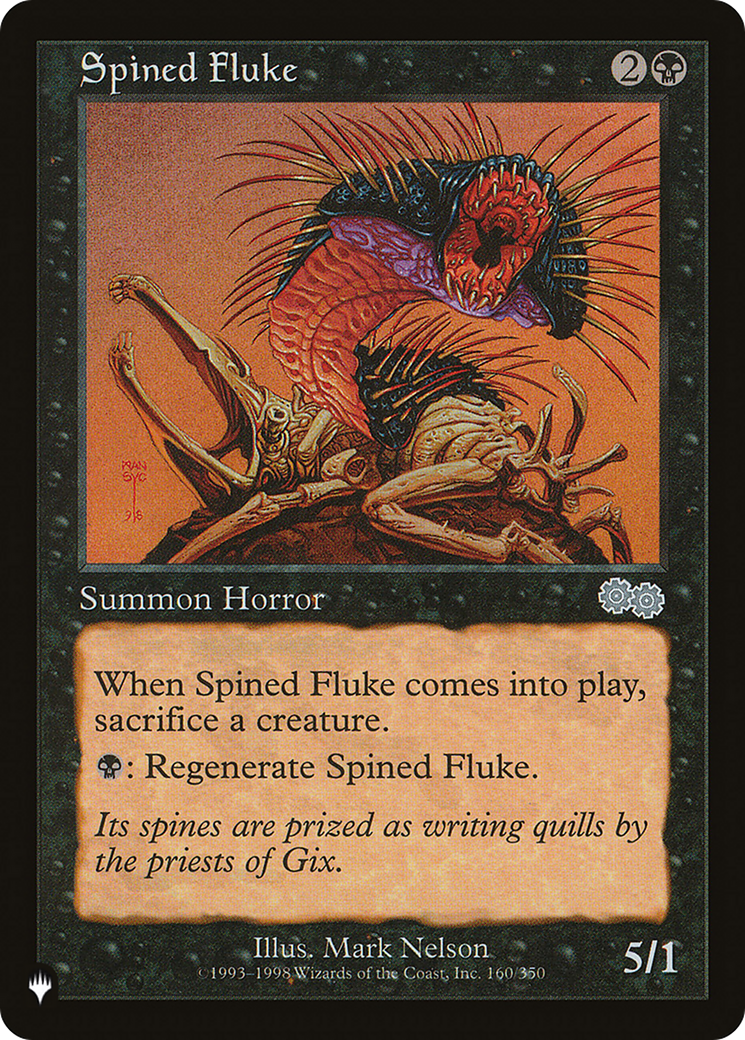Spined Fluke (LIST-USG-160)