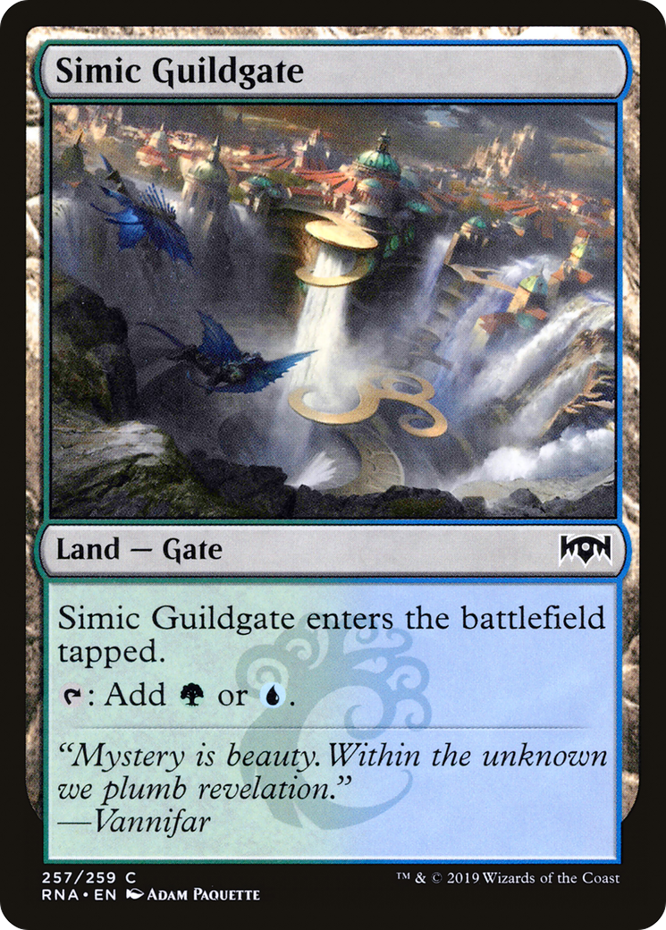 Simic Guildgate (RNA-257) (Foil)