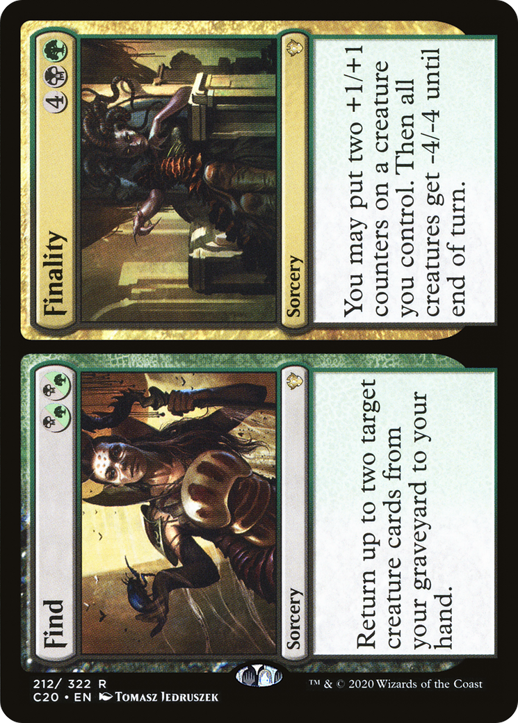 Find // Finality (C20-212)