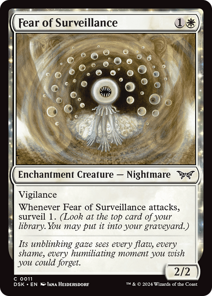 Fear of Surveillance (DSK-011) (Foil)
